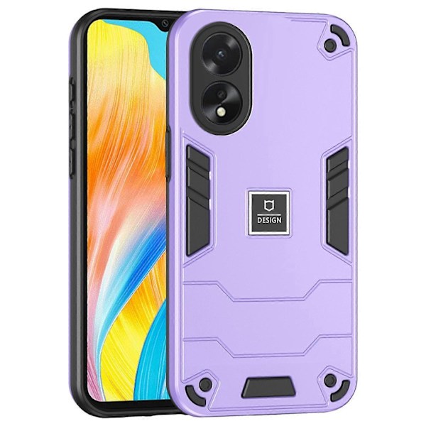 PC+TPU-etui med dobbelt lag design og faldbeskyttelse til Oppo A38 4G/A18 4G Multicolor Style A