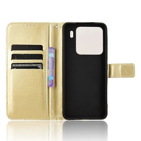 Til Xiaomi 15 Etui Crazy Horse Tekstur PU Læder Telefon Wallet Cover Multicolor Style C