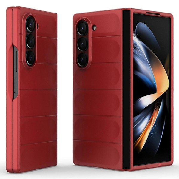 För Samsung Galaxy Z Fold6 5G Skal Robust Hårt PC Vikbart Telefonskydd Multicolor Style B