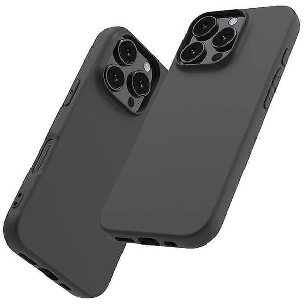 Matte Anti-Scratch Soft TPU Slim Phone Cover til iPhone 16 Pro Max