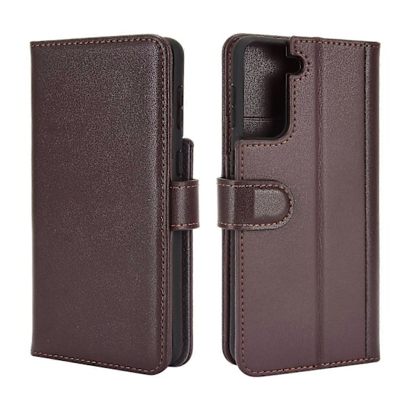 Til Samsung Galaxy S21 4G/5G Split Læder Wallet Stand Telefon Cover Multicolor Style B