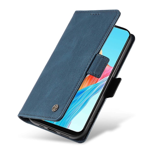 YIKATU YK-005 Oppo A78 4G PU-nahkalompakkokotelo, pehmeäpintainen jalustallinen suojakotelo Multicolor Style A
