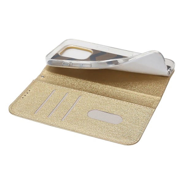 Til iPhone 16 Pro Cover PU Læder Silke Tekstur Magnetisk Flip Telefon Cover Multicolor Style C
