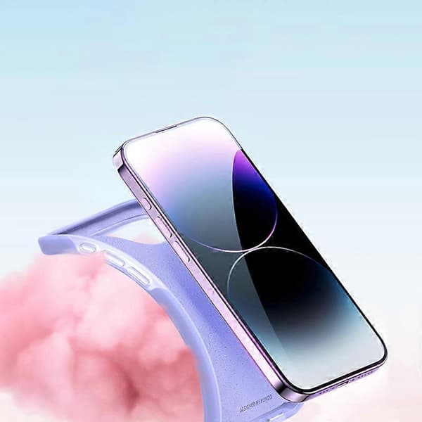 XUNDD Jelly Series Skal för iPhone 14 Flytande Silikon+PC Mikrofiberfoder Telefonskydd Multicolor Style D
