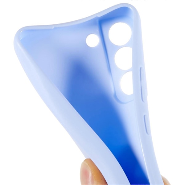 För Samsung Galaxy S22 5G Repskyddande Skyddsskal Mobiltelefon Matt Flexibelt TPU Fodral Multicolor Style H