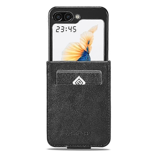 LC.IMEEKE PU læder telefoncover med RFID-blokering og kortslot til Samsung Galaxy Z Flip5 5G Multicolor Style D
