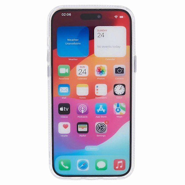 Skal för iPhone 15 Plus Kompatibelt med MagSafe, Magnetisk Ring+TPU+PC+Aluminiumlegeringsskal Multicolor Style C