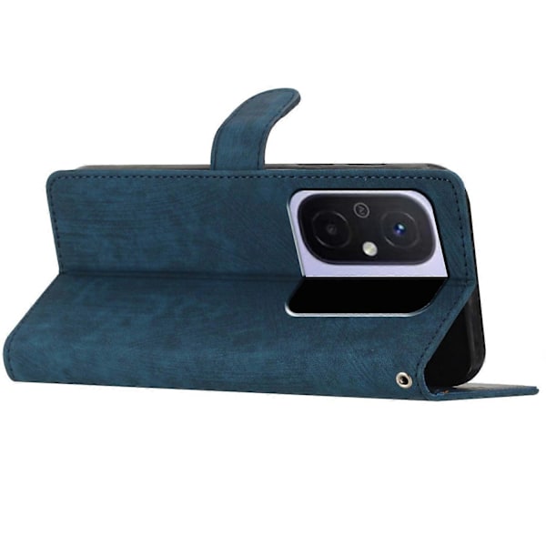 PU-lommebokdeksel til Xiaomi Redmi 12C 4G, hudvennlig stativ Multicolor Style C