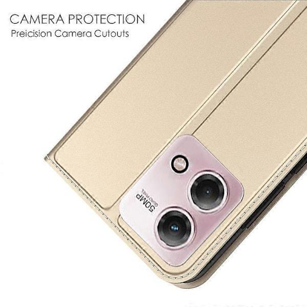 Motorola Moto G Stylus 5G (2023) PU-nahkainen puhelinkuori, jossa jalusta ja korttipidike Multicolor Style D