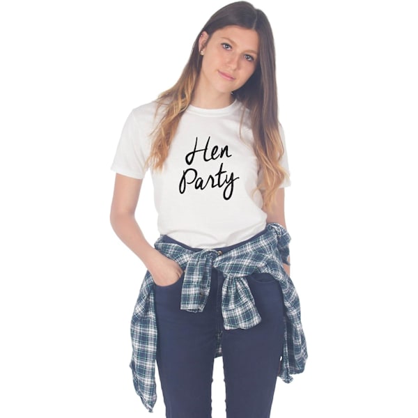 Möhippa Top Bröllop Gör Bride To Be Bridesmaid Bröllopsdusch Present T-shirt White S