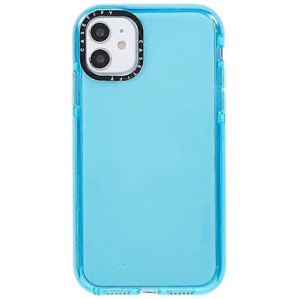 iPhone 11 Läpinäkyvä PC+TPU Puhelinkotelo Pudotussuoja Takakansi Multicolor Style F
