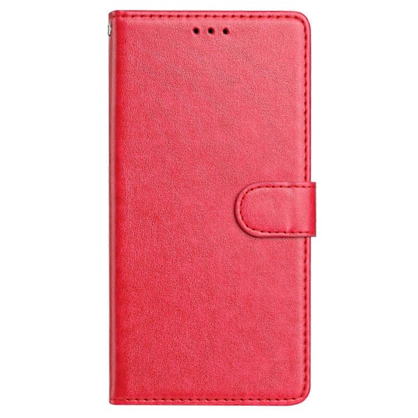 Samsung Galaxy S24+ Nahkainen Puhelinkotelo Lompakko Jalustalla ja Kätevällä Hihnalla - Vihreä Multicolor Rose