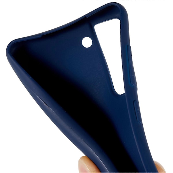 För Samsung Galaxy S21 FE 5G Repskydd Mobilskal Matt Flexibelt TPU Fodral Multicolor Style B