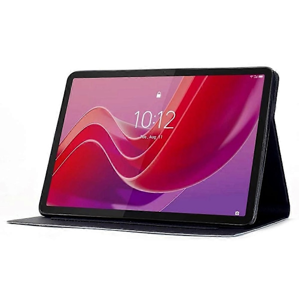 Stativdeksel med mønstertrykk for Lenovo Tab M11/Xiaoxin Pad 11 2024, nettbrett skinndeksel med Auto Wa Multicolor Sakura Panda