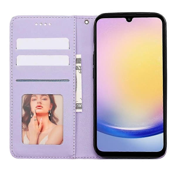 Mobilskal för Galaxy A15 4G Multicolor Purple