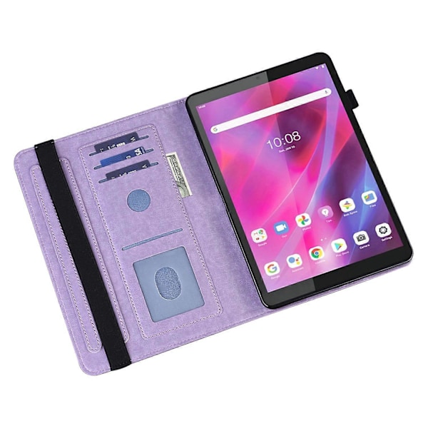 Læder tablet cover med kort slots og stativ til Lenovo Tab M11/Xiaoxin Pad 11 2024 Multicolor Style B