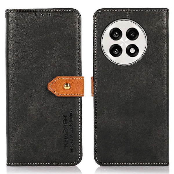 KHAZNEH Wallet Telefoncover til OnePlus 13R 5G/Ace 5 Pro 5G Stativ Læder Flip Cover Multicolor Style A
