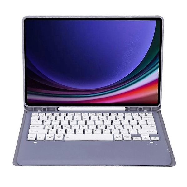 Tyyppi G A810B Samsung Galaxy Tab S10+/S9 FE+/S9+ 12.4\" X610/X616 irrotettava Bluetooth-näppäimistö Multicolor Style G