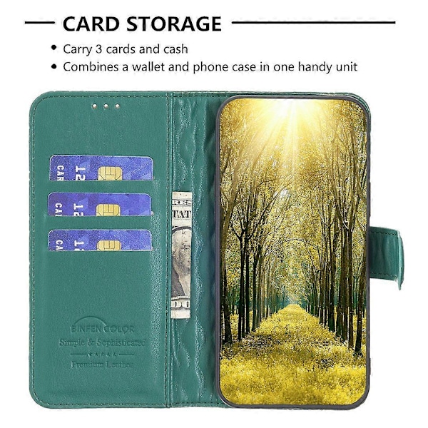 til Samsung Galaxy A05s 4G Etui Præget Tegnebog Stand Læder Telefon Cover Multicolor Style C