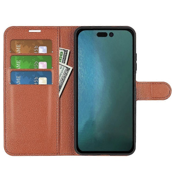 iPhone 14 6.1 tuuman PU-nahkainen lompakkokotelo jalustalla, kattava suojakuori Multicolor Style I