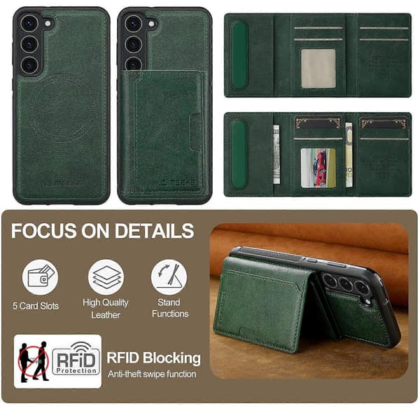 Til Galaxy S23 Telefoncover Multicolor Green