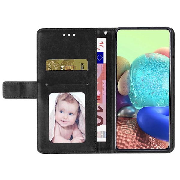 Til Samsung Galaxy A05 4G Etui Y-formet Linje Præget Læder Wallet Telefon Cover Multicolor Style A