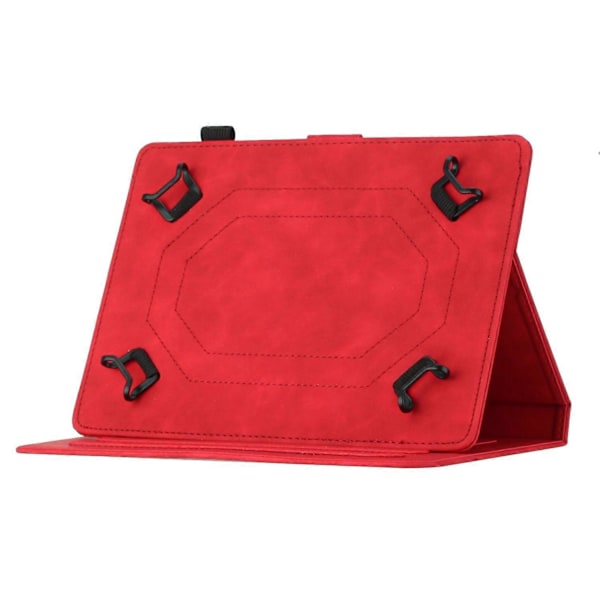 7-tums Tablet PU Läder Ställ Fodral Fjäril Tryckt Korthållare Tablet Skydd Multicolor Style D