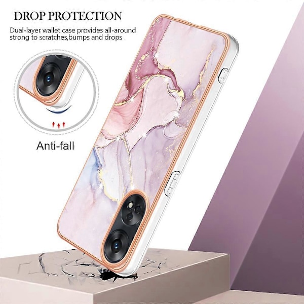 Telefonfodral för Oppo Reno8 T 4G Multicolor Style C