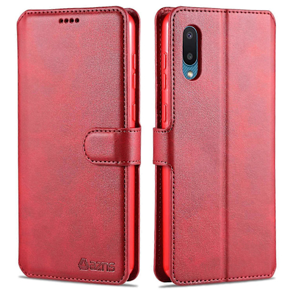 AZNS Plånboksfodral i Läder med Ställ för Samsung Galaxy A02/M02 Multicolor Style B