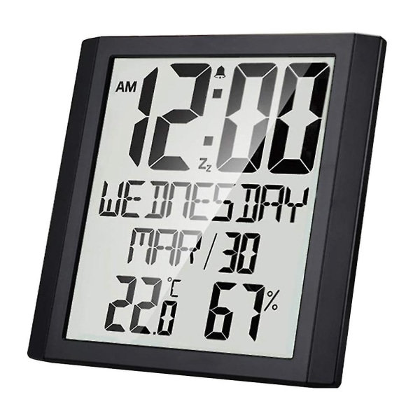Digitalt C med Temperatur Fugtighed 8,6 Tommer Lar Display //uge Alarm C Fo