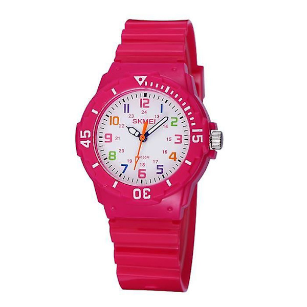 Flickor Rose Red Color Watch