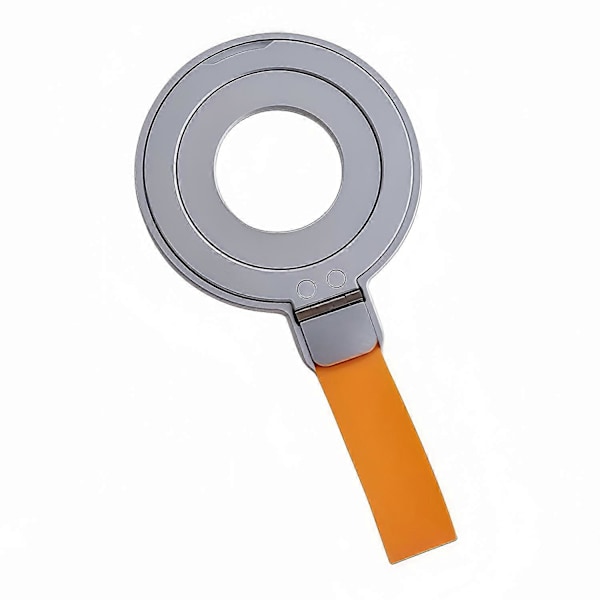 Magnetiskt Ställ Kompatibelt med MagSafe Metall Telefon Grepp Ringhållare med Fingerrem Multicolor Style D
