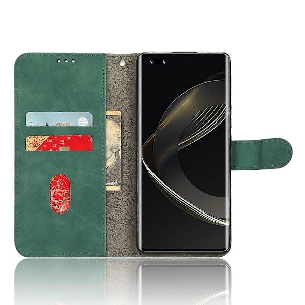 Til Huawei nova 11 Pro/nova 11 Ultra Hud-berørings PU Læder Telefon Cover Wallet Stand Mobiltelefon Etui Multicolor Style C
