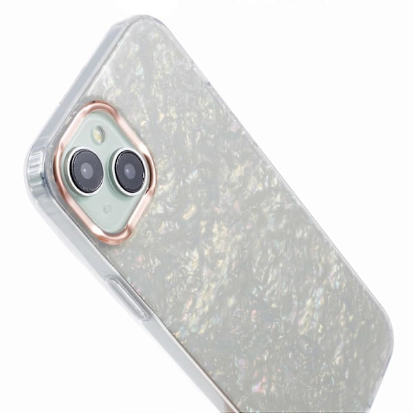iPhone 15 TPU+PC Naarmuuntumaton Puhelinkuori IMD-kuvioitu Takasuojakotelo Multicolor Style C
