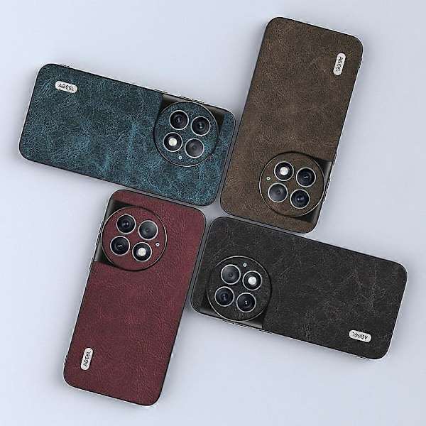 För OnePlus Ace 2 Pro 5G Mobilskal PU Läder+PC+TPU Hybrid Skyddsfodral Multicolor Style C