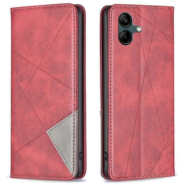 Mobilskal för Samsung Galaxy A05 4G Fodral Präglat PU Läder Anti-fall Skal Multicolor Style F