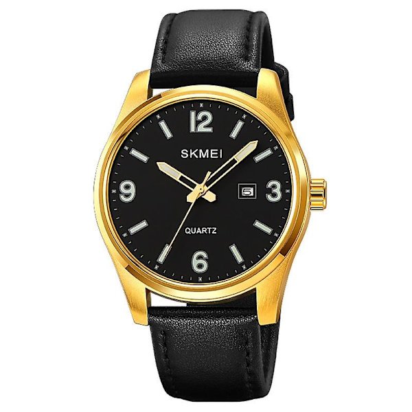 Skmei 2067 50m Vandtæt Quartz Digital Armbåndsur Gold