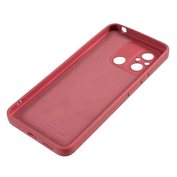 För Xiaomi Redmi 12C 4G Gummibelagt TPU Mobilskal Fiberfoder Repskyddande Skydd Multicolor Style F