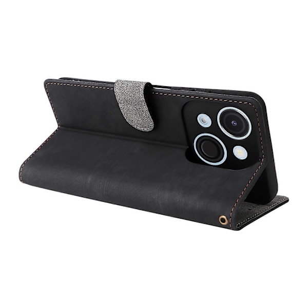 Plånboksfodral för itel A50C A669L RFID-blockerande PU-läderfodral Ställ Multicolor Style A