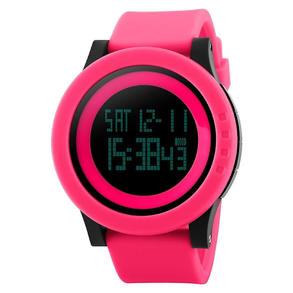 Skmei 1142 multifunktionell utomhus vattentät digital watch Red