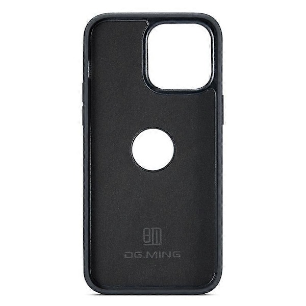 Skal för iPhone 15 med logovy, anti-dropp PU-läderbelagd PC+TPU-skydd Multicolor Style D