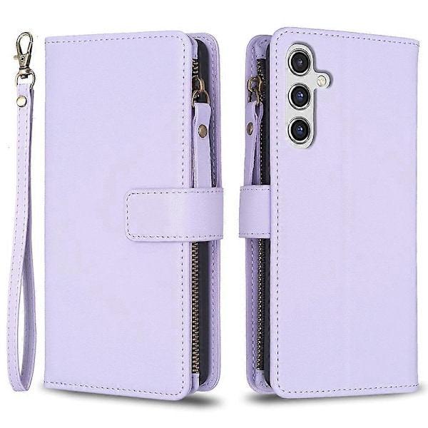 BF Style-19 Samsung Galaxy A15 4G -kotelo lompakko PU-nahkainen jalustallinen puhelinkotelo Multicolor Style B