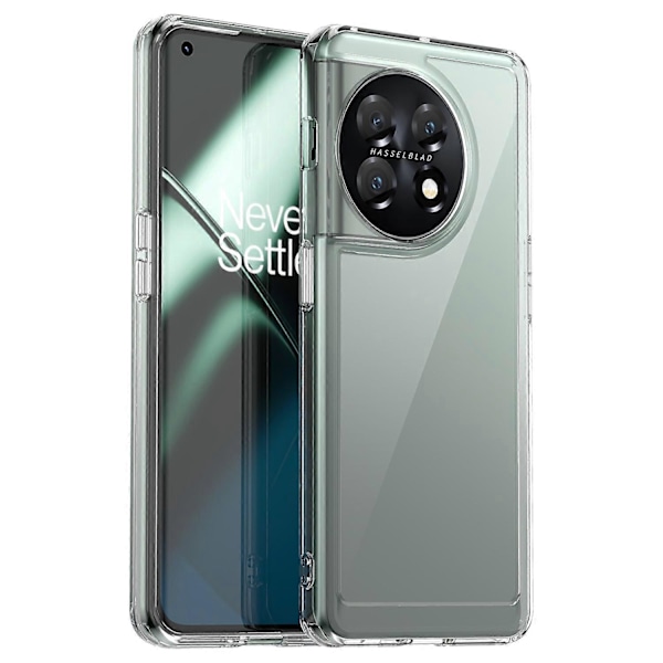 Til OnePlus 11 5G Blød TPU Hård Akryl Telefon Cover Gennemsigtigt Stødsikkert Telefon Shell Cover Multicolor Style F