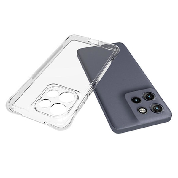 För Motorola Edge 50 Neo 5G TPU Mobilskal Halkfritt Transparent Mobiltelefonskydd