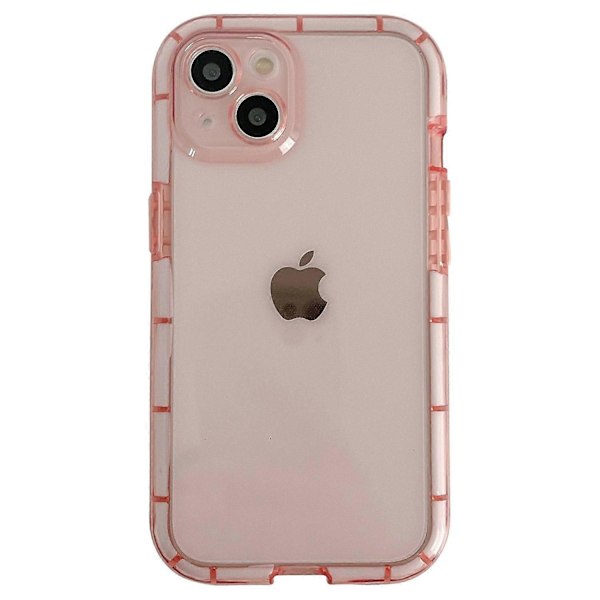 iPhone 14 pehmeä TPU-kuori, valoisa, pimeässä hohtava, naarmuuntumaton puhelinkotelo Multicolor Style A
