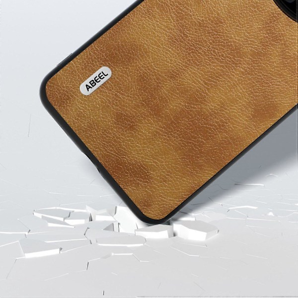 För Huawei Mate 60 Pro Mobilskal Retro Litchi Textur Läderbelagd TPU+PC Fodral Multicolor Style C