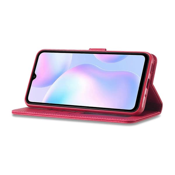 LC.IMEEKE Wallet Stand Læder Shell Telefon Cover Case til Samsung Galaxy A02/M02 (EU Version) Multicolor Style B
