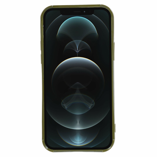 IPhone 12 Pro Max TPU-puhelinkotelo 3D-raitakuviolla, naarmuuntumaton suojus Avocado Green