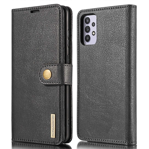 Avtagbar Design Telefonskal PC Delat Läderfodral för Samsung Galaxy A32 5G/M32 5G
