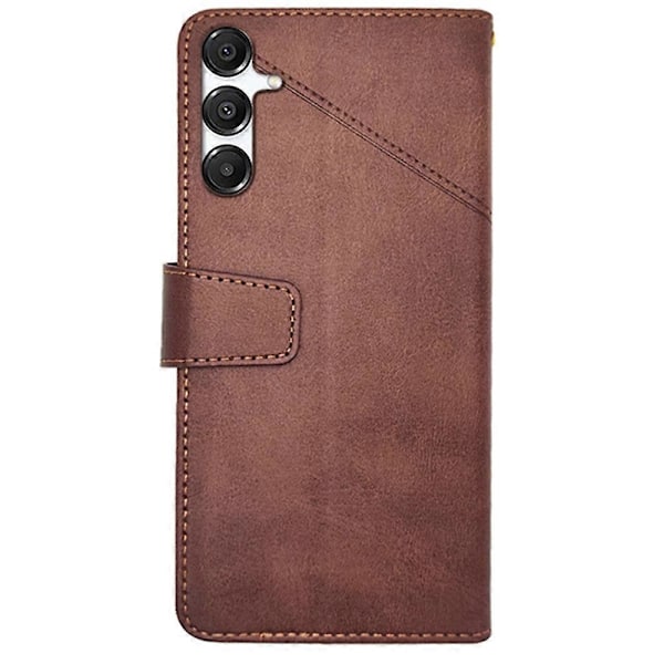 IDEWEI Läderplånboksfodral med Ställ Kalvtextur för Samsung Galaxy A26 5G Multicolor Style C